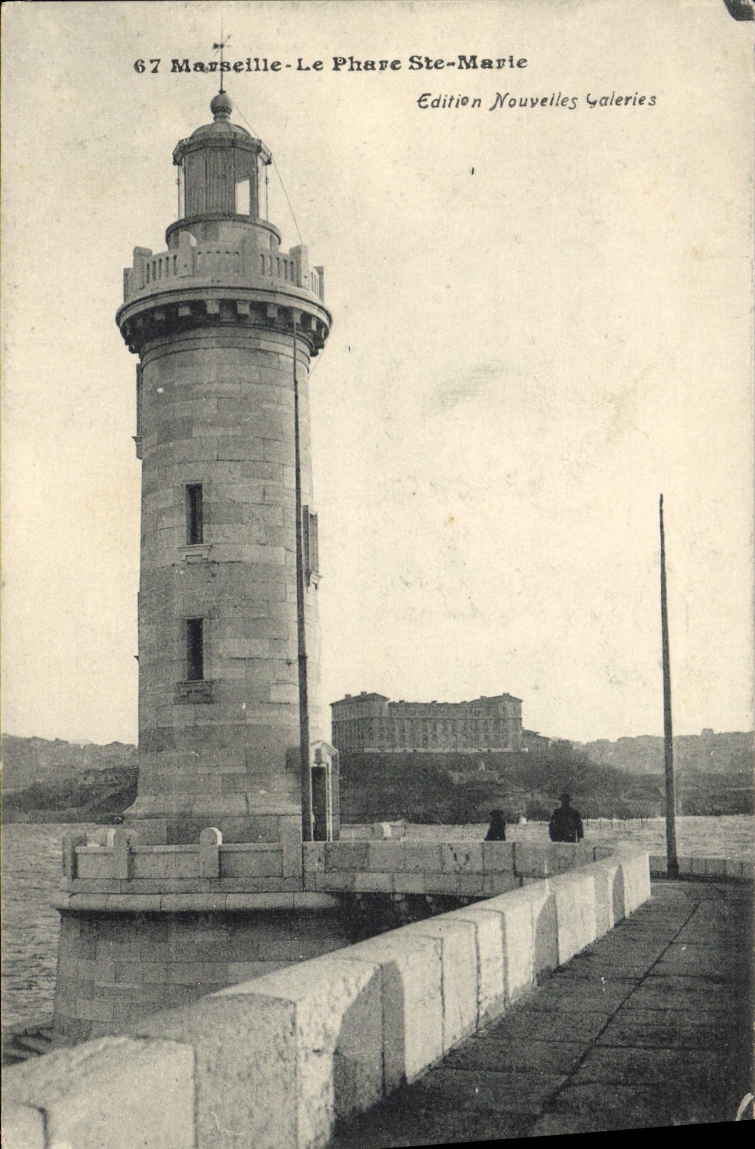 CPA Phare Ste Marie Marseille 