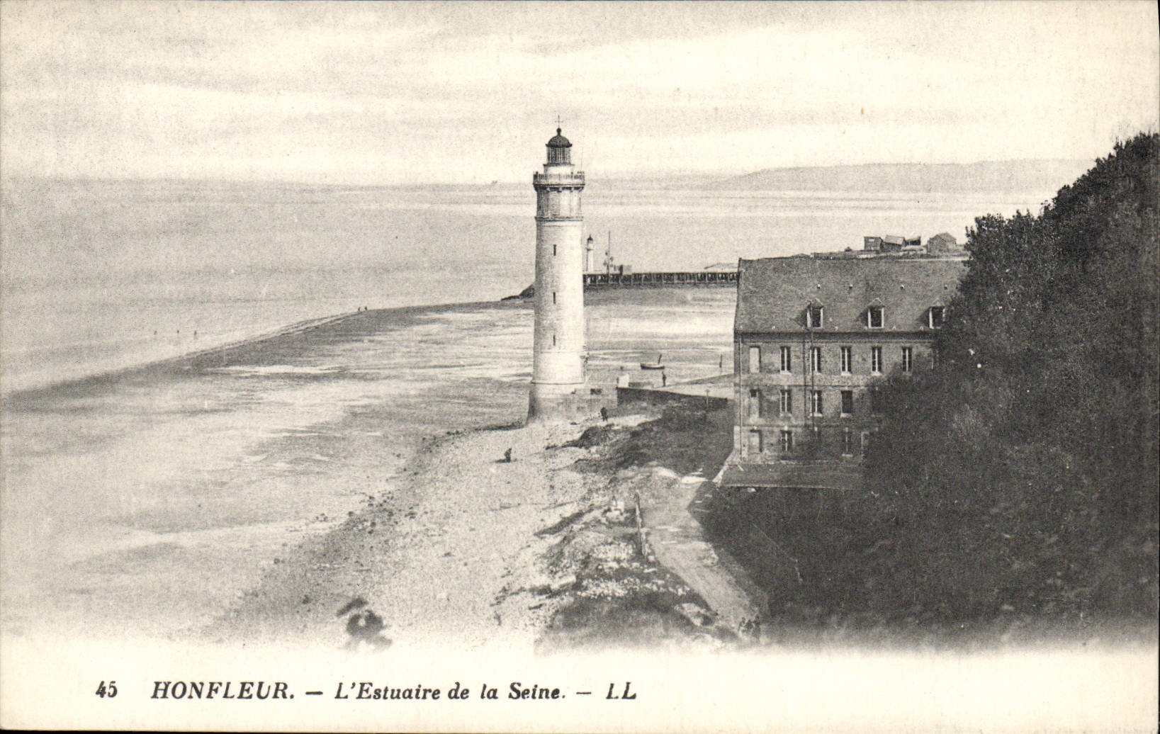 CPA Phare Honfleur L'estuaire de la Seine