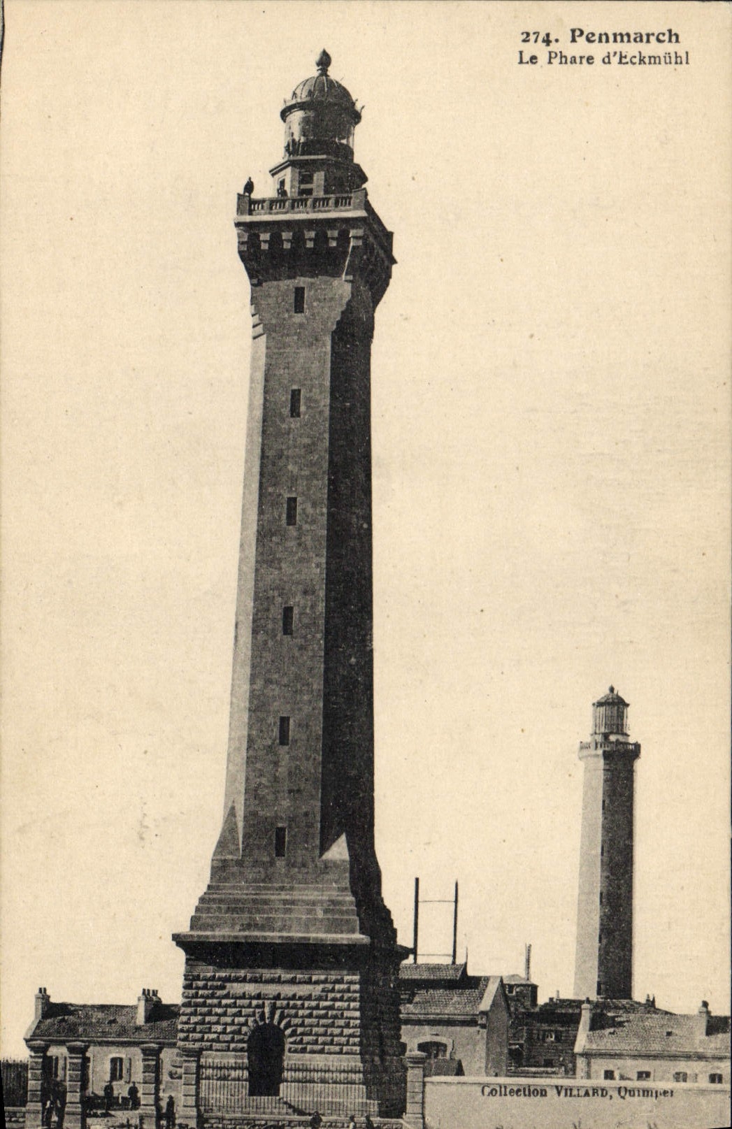 CPA Phare d'Eckmuhl Penmarch 