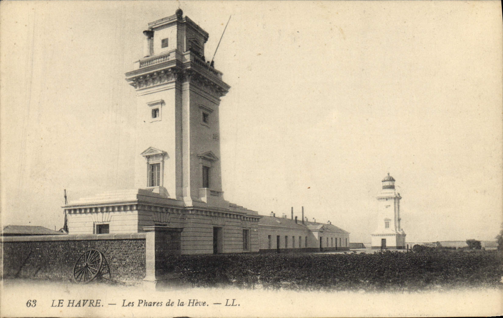 CPA Phare Le Havre Les phares de la Heve