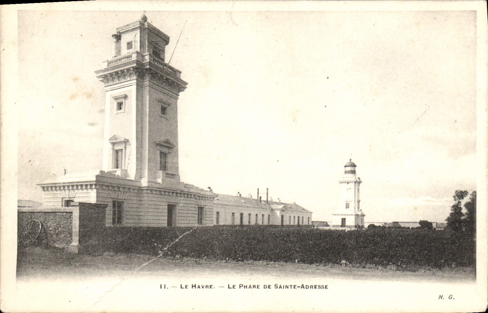 CPA Phare de Ste Adresse le Havre 