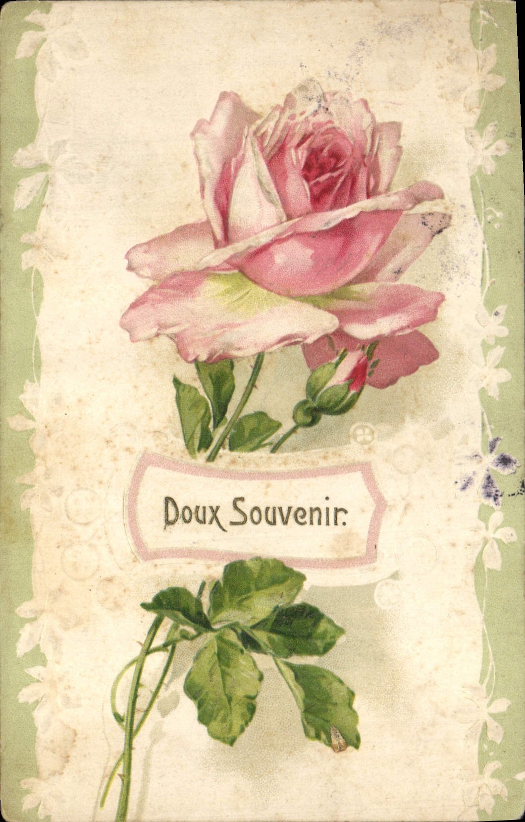 CPA Fantaisie Fleurs 