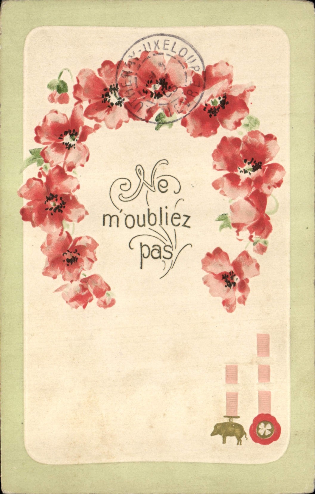 CPA Fantaisie Fleurs 