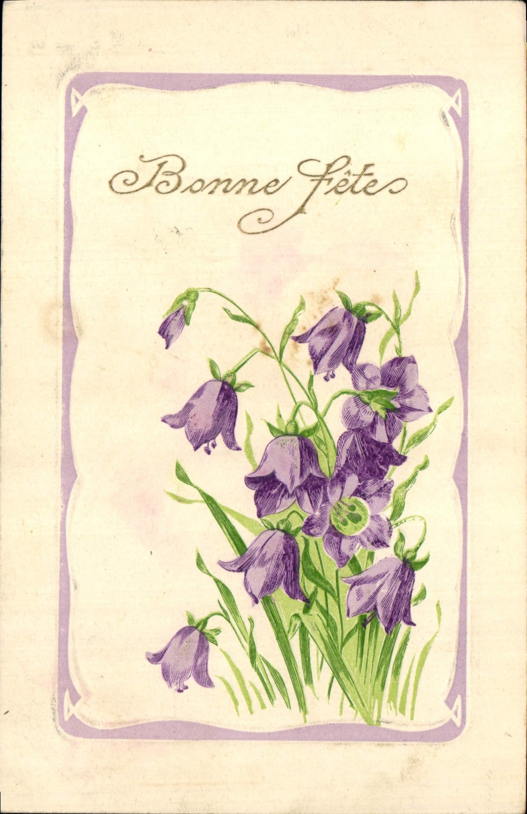 CPA Fantaisie Fleurs 