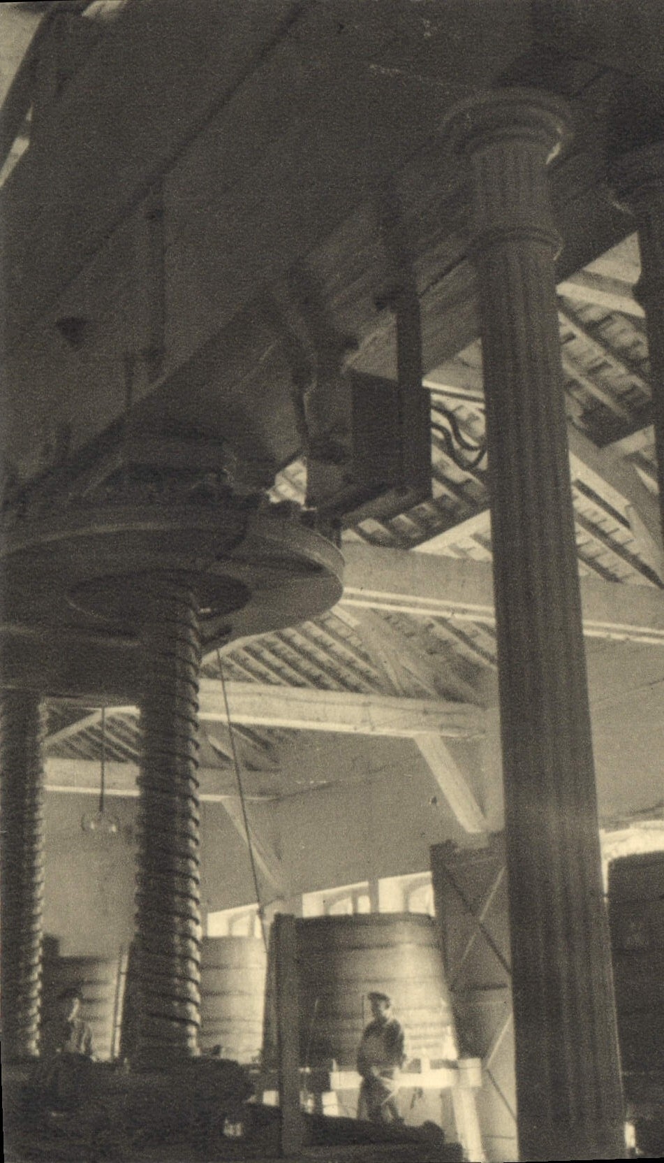 Vintage Postcard Folklore Wine Vintage Champagne Perrier Epernay Toy the temple of Bacchus