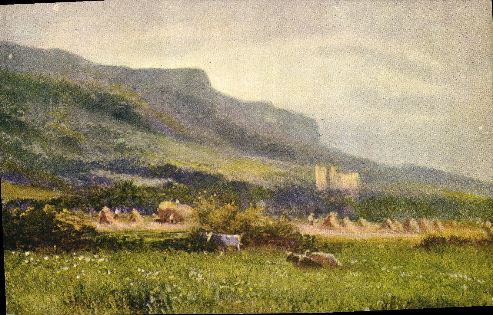 CPA Publicite Chocolaterie d'Aiguebelle Paysage ecossais 