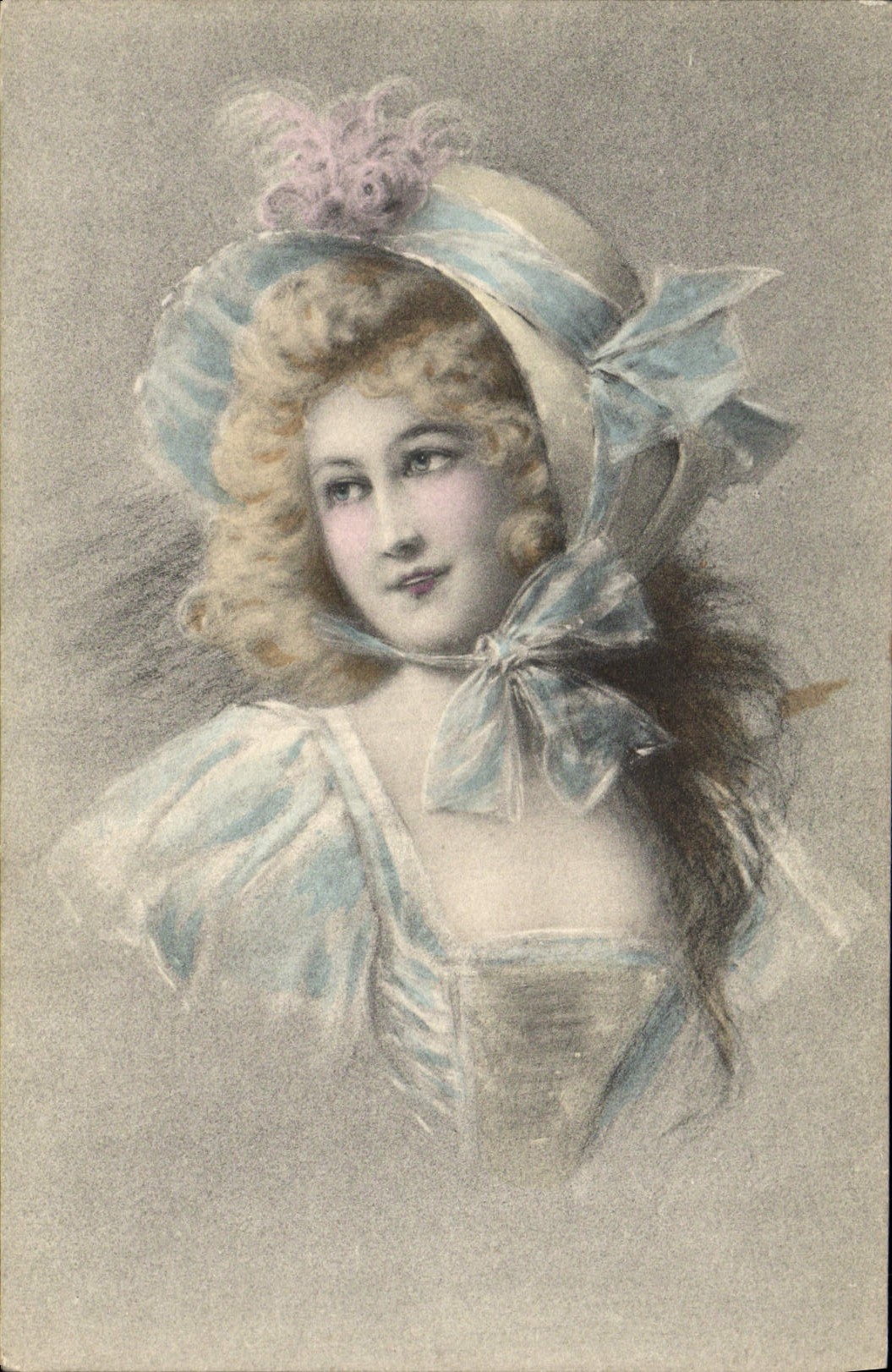 CPA Fantaisie Illustrateur Femme