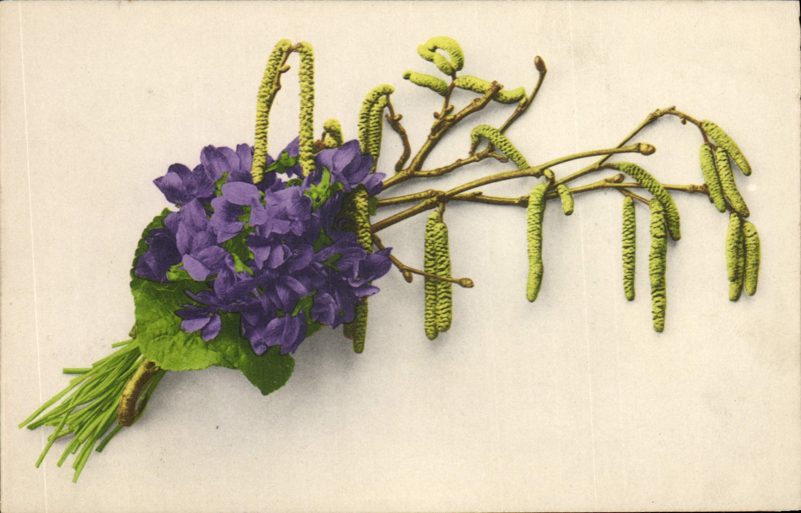 CPA Fantaisie Fleurs 