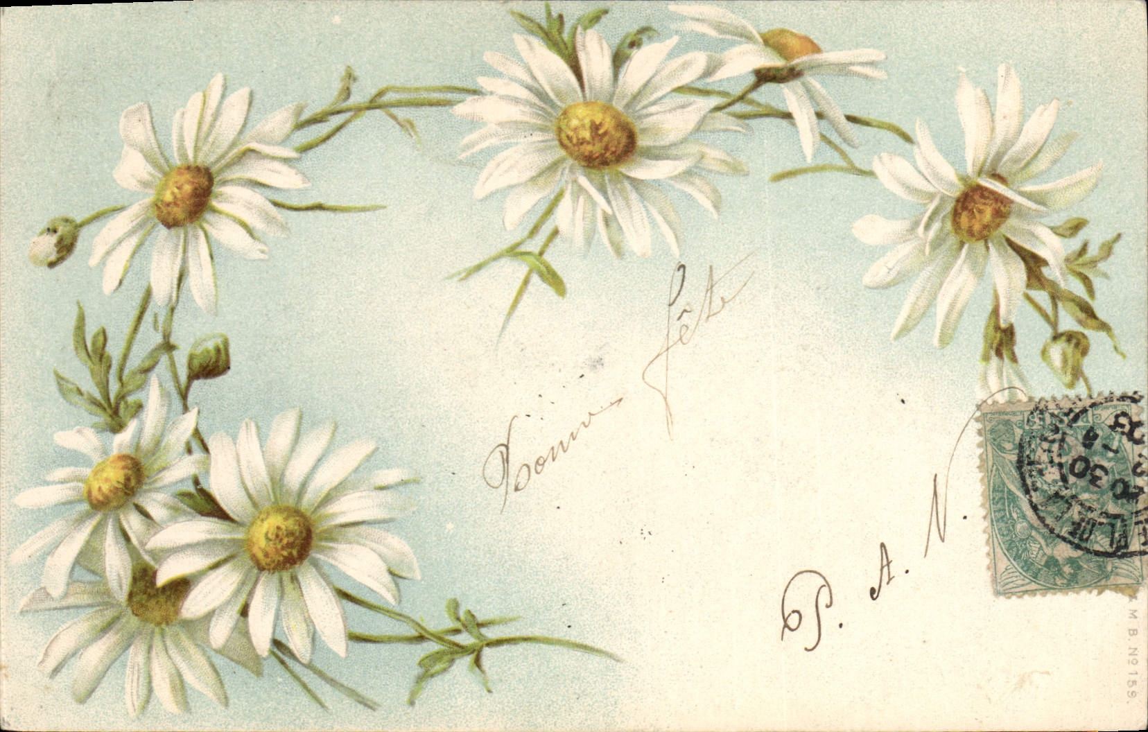 CPA Fantaisie Fleurs 