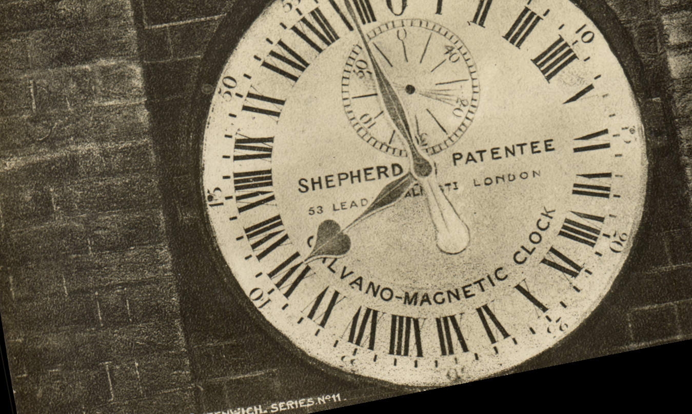 Postal Reloj Real Observatory Greenwich