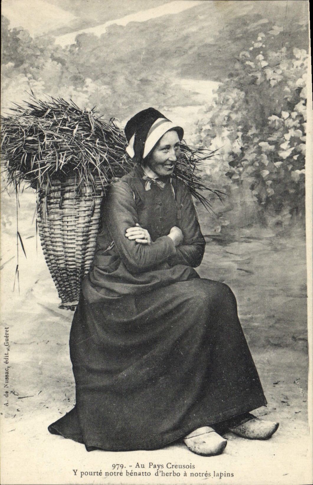 CPA Folklore Au Pays Creusois