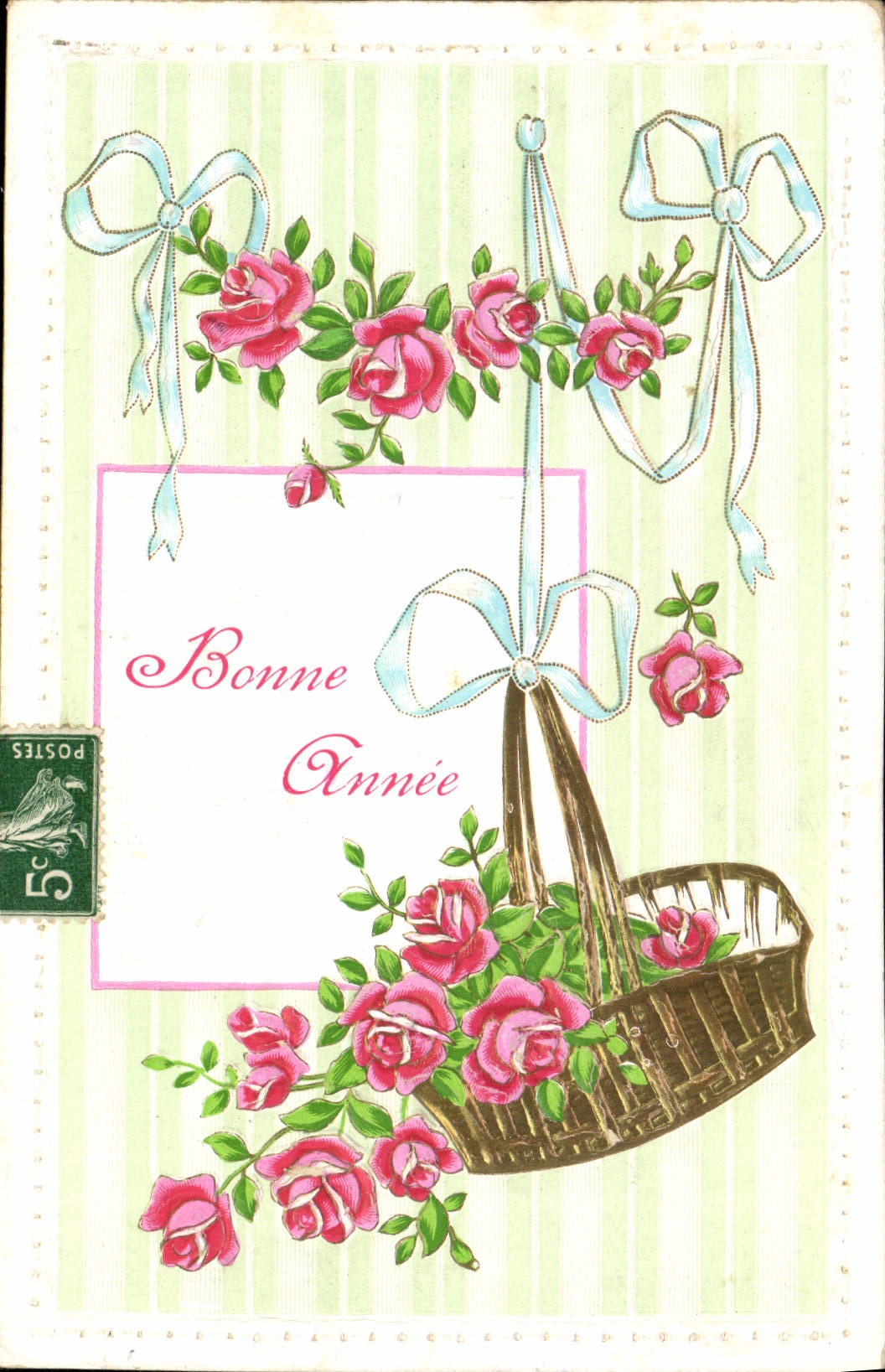 CPA Fantaisie Fleurs 