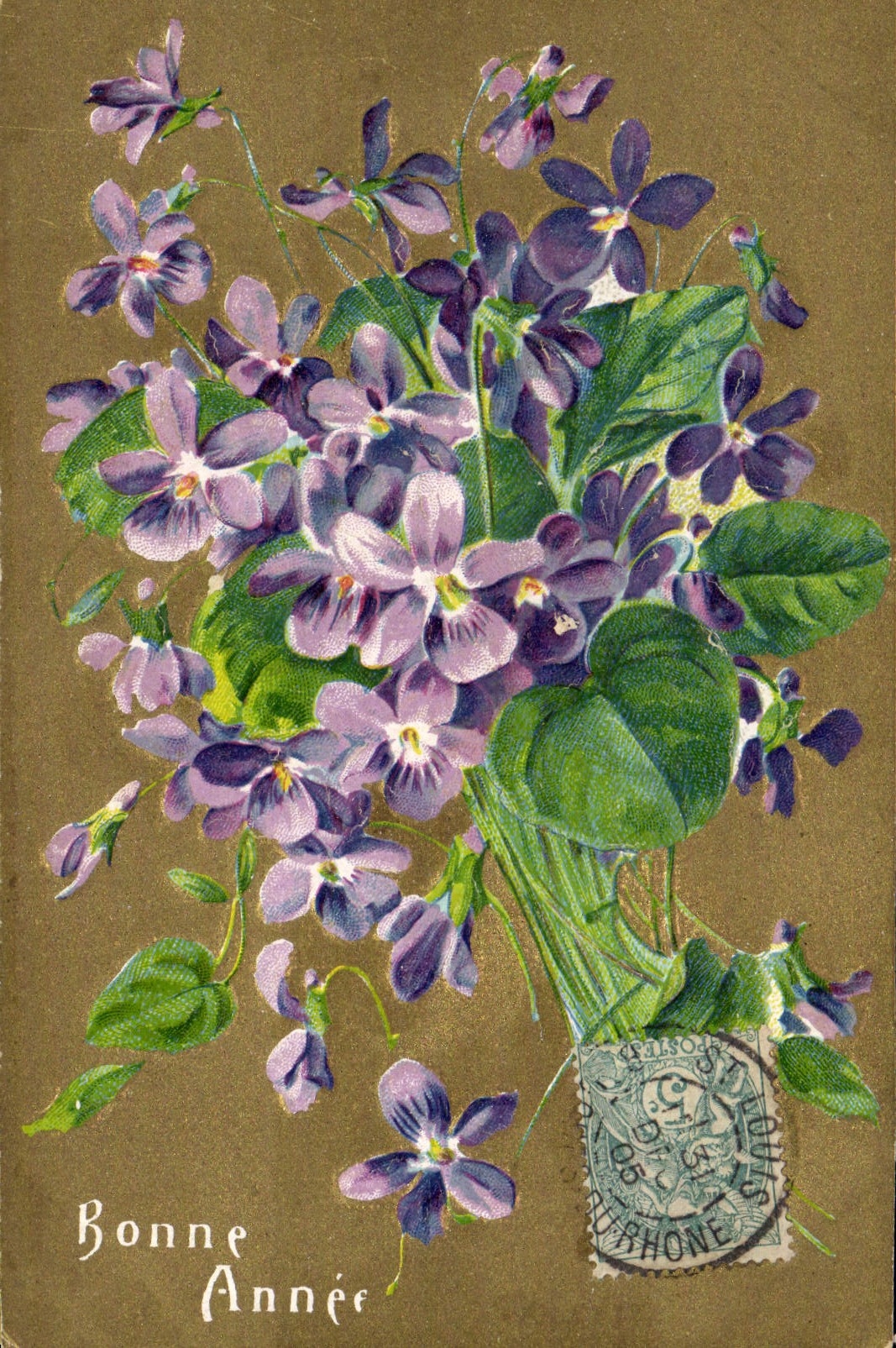 CPA Fantaisie Fleurs 