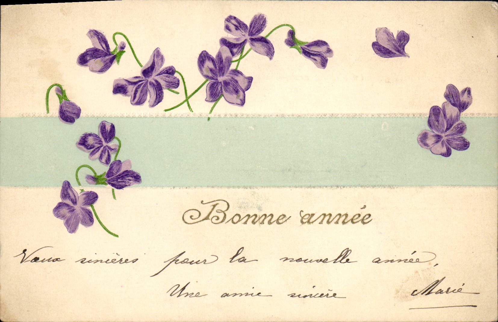 CPA Fantaisie Fleurs 