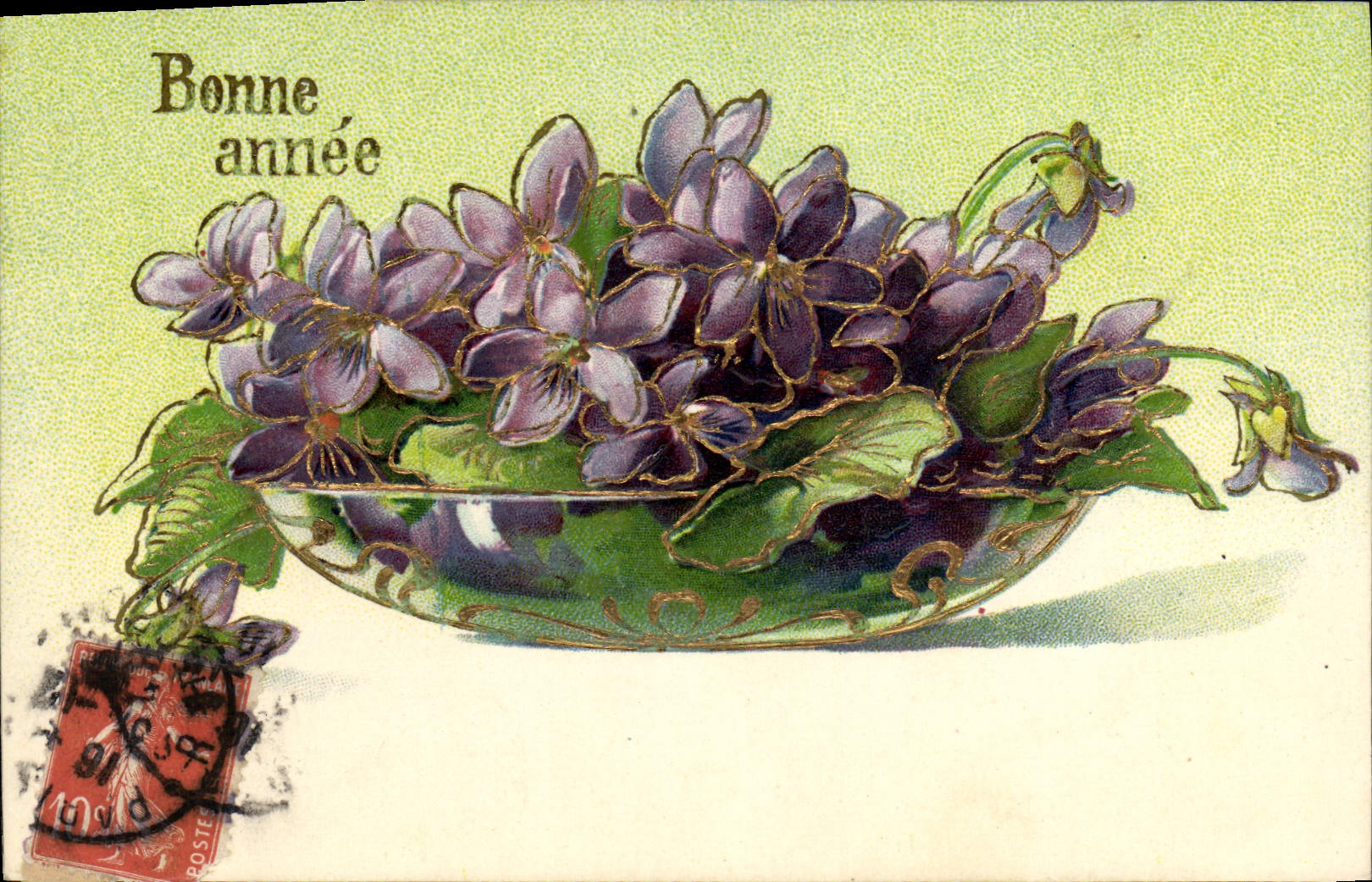 CPA Fantaisie Fleurs 