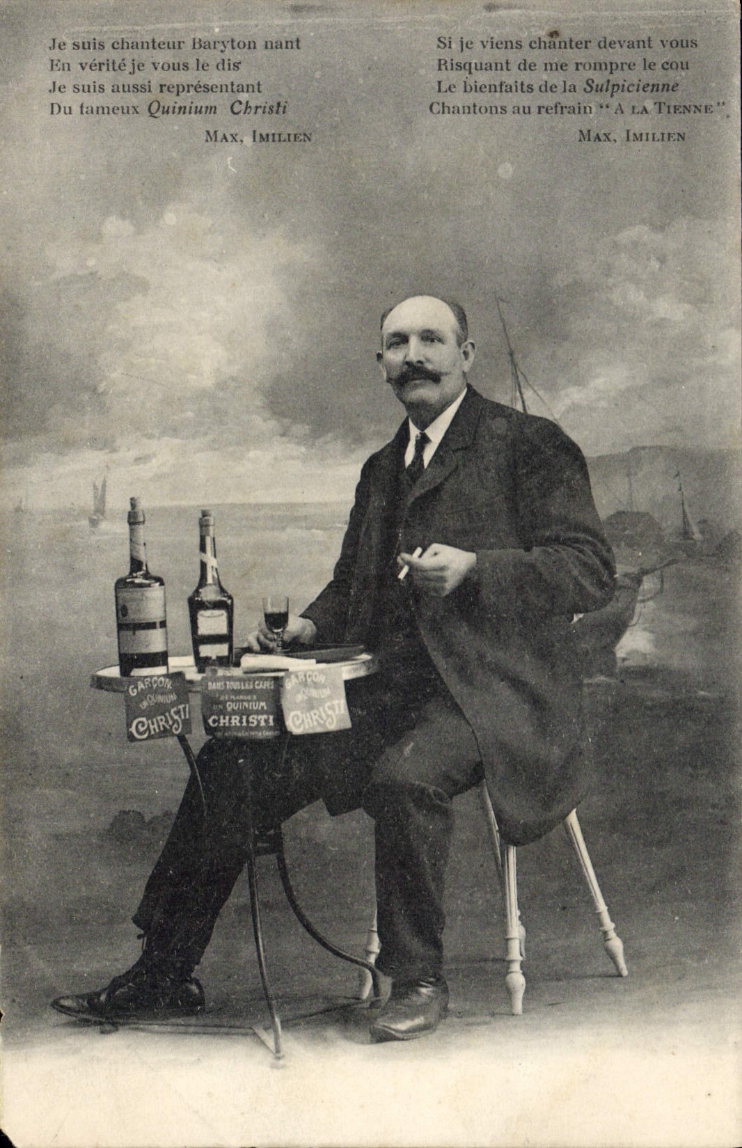 CPA Publicite Christi