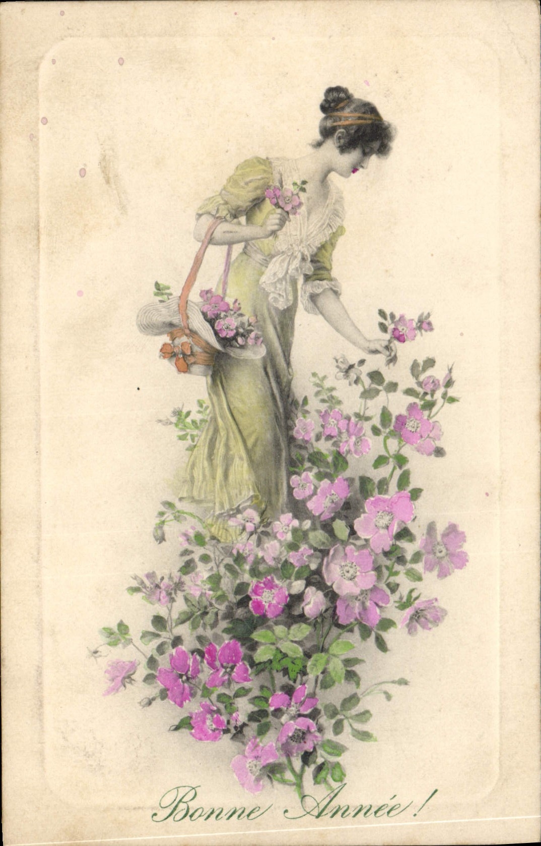 CPA Fantaisie Femme Illustrateur 