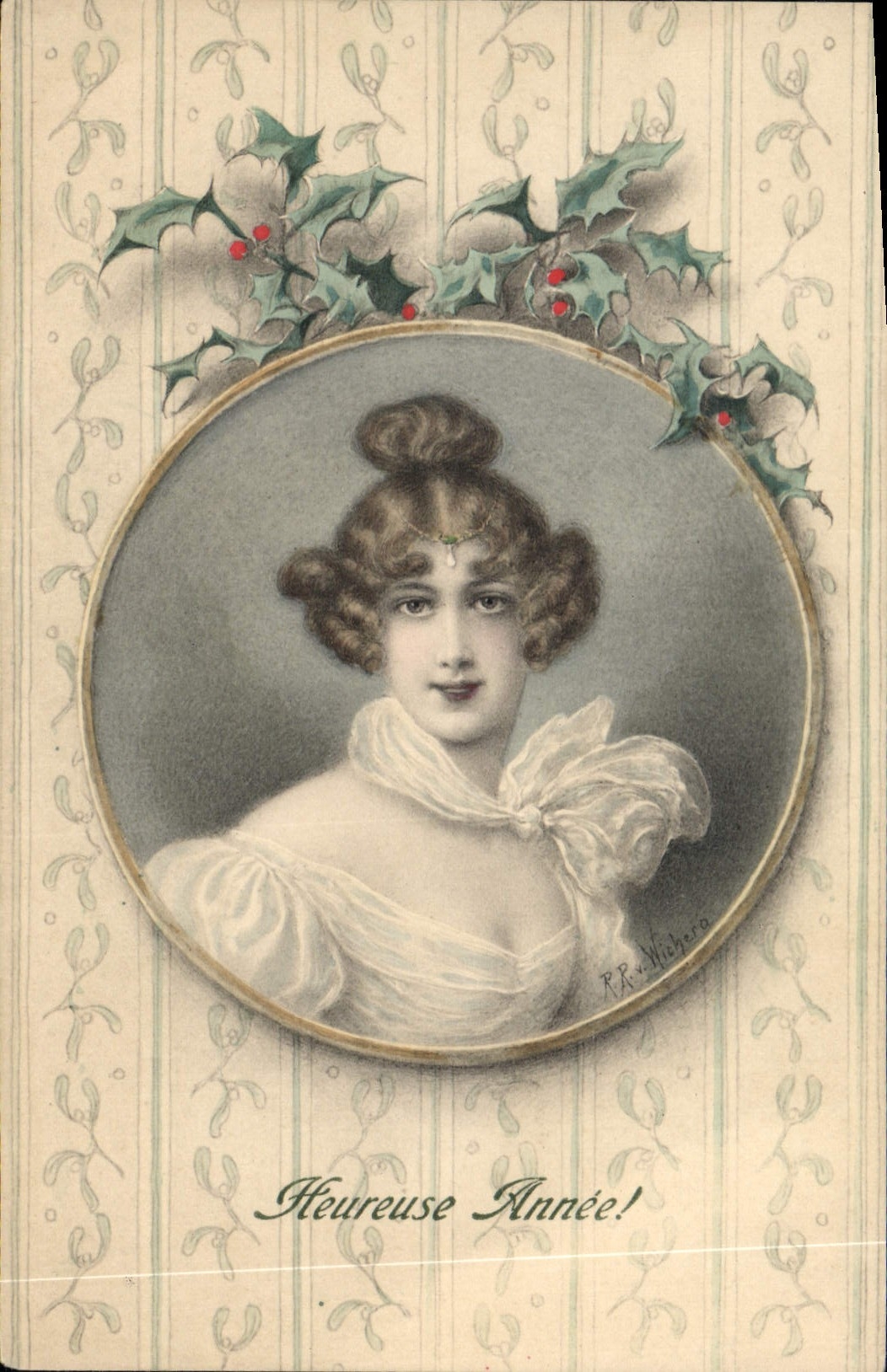 CPA Fantaisie Femme Illustrateur 