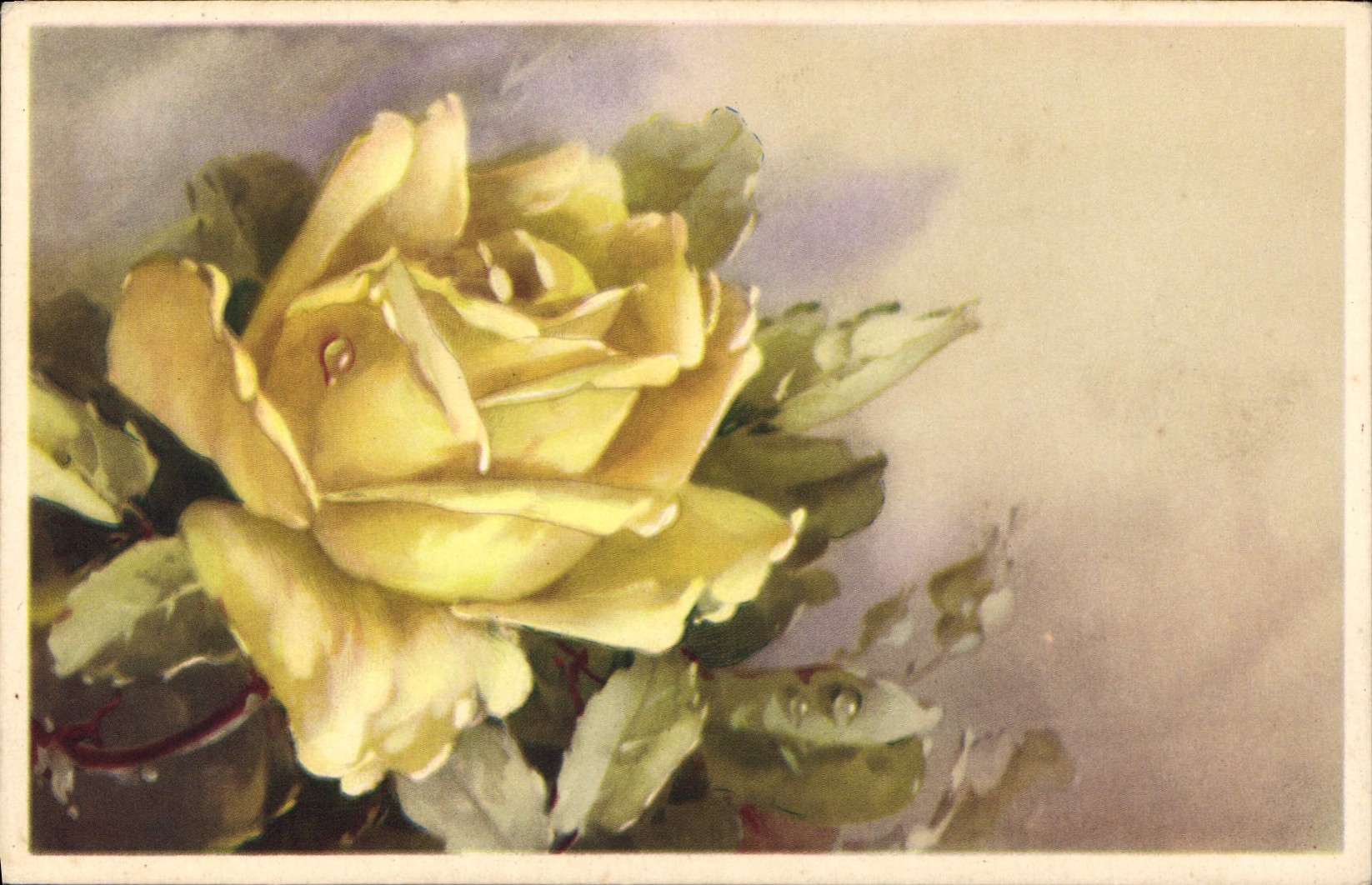 CPA Fantaisie Fleurs 