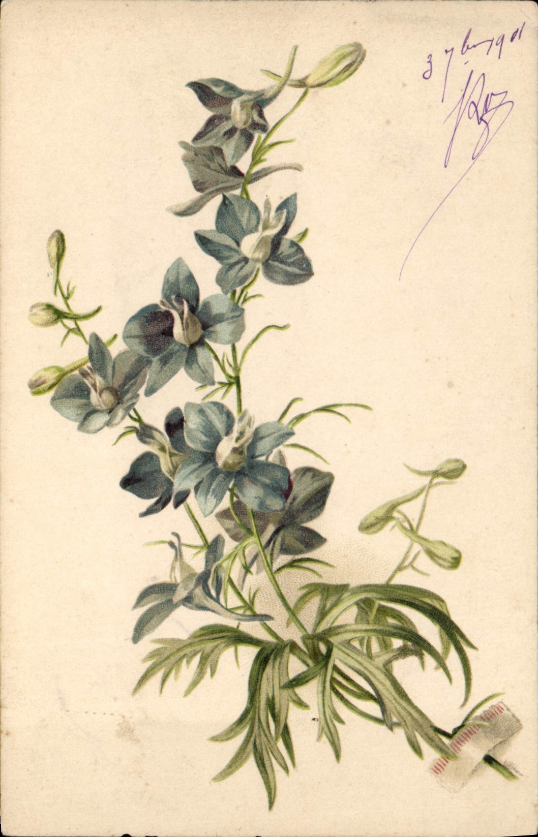 CPA Fantaisie Fleurs 