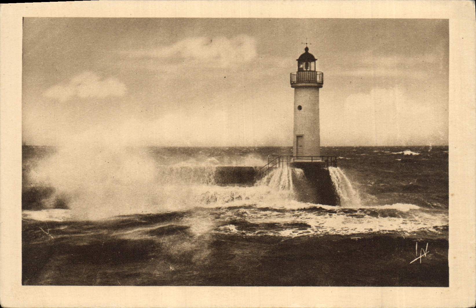 CPA Phare Cote bretonne