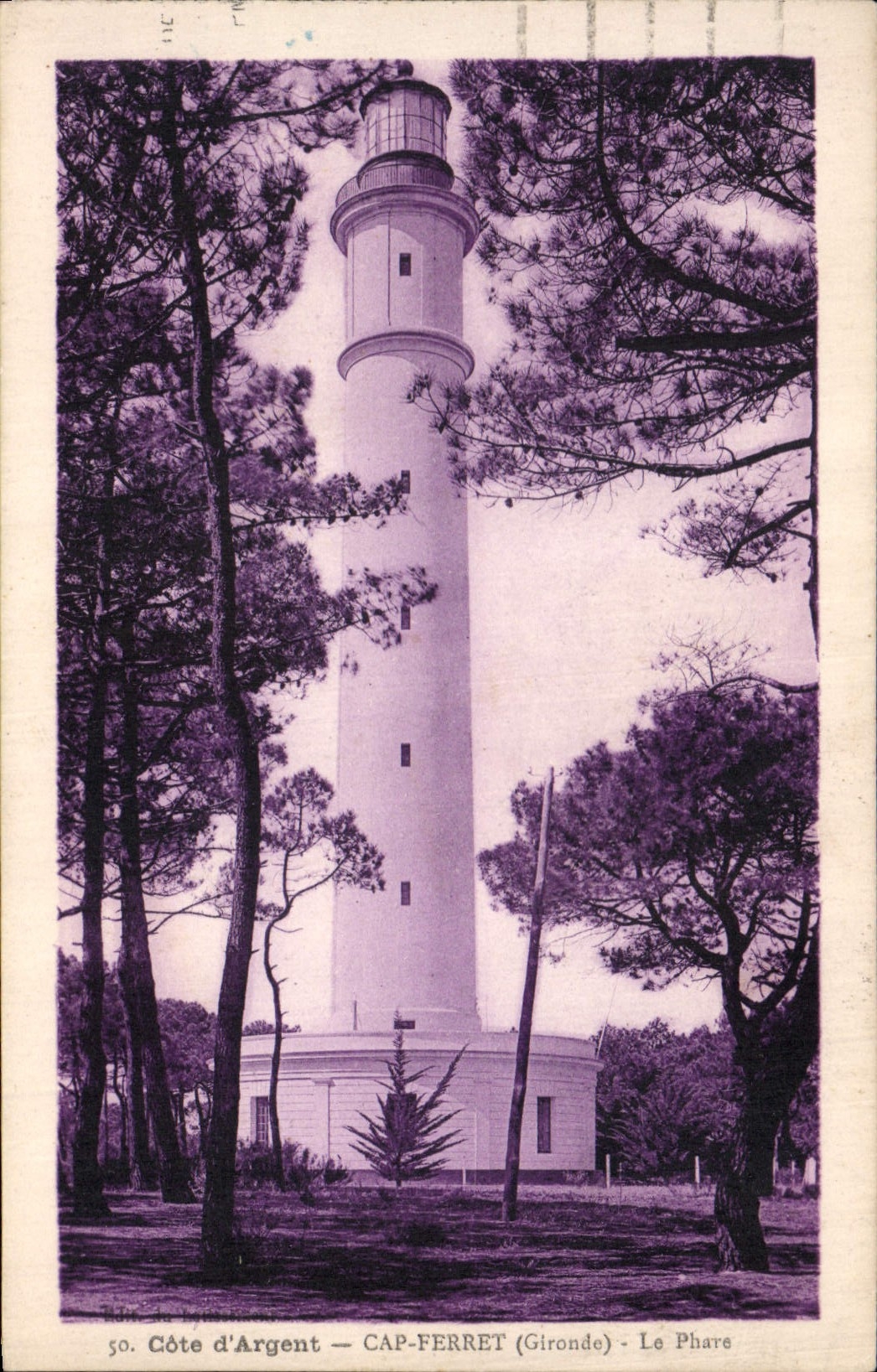 CPA Phare Cap Ferret Gironde