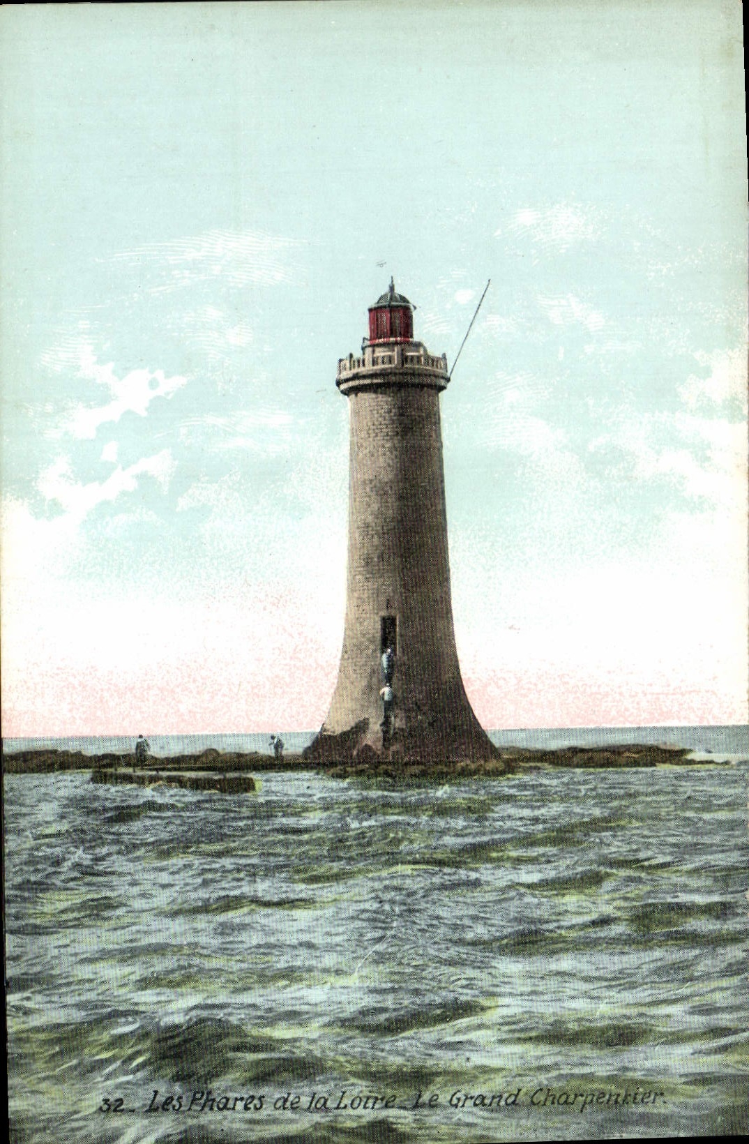 Vintage Postcard Headlight headlights of the Loire the Large Carpenter