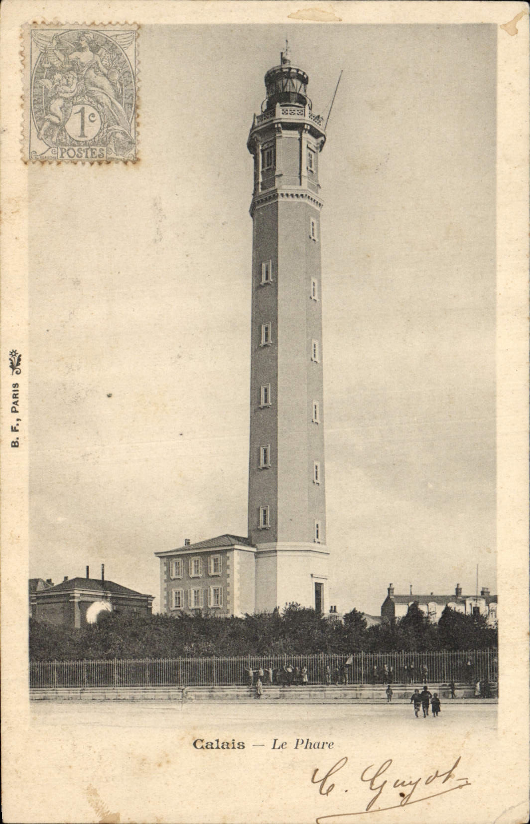 CPA Phare Calais