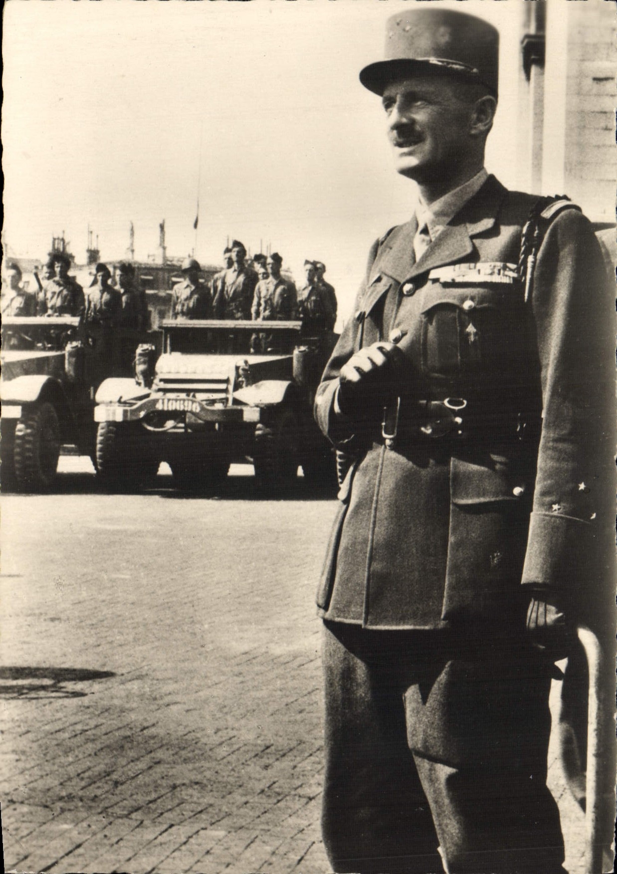CPM Militaria General Leclerc