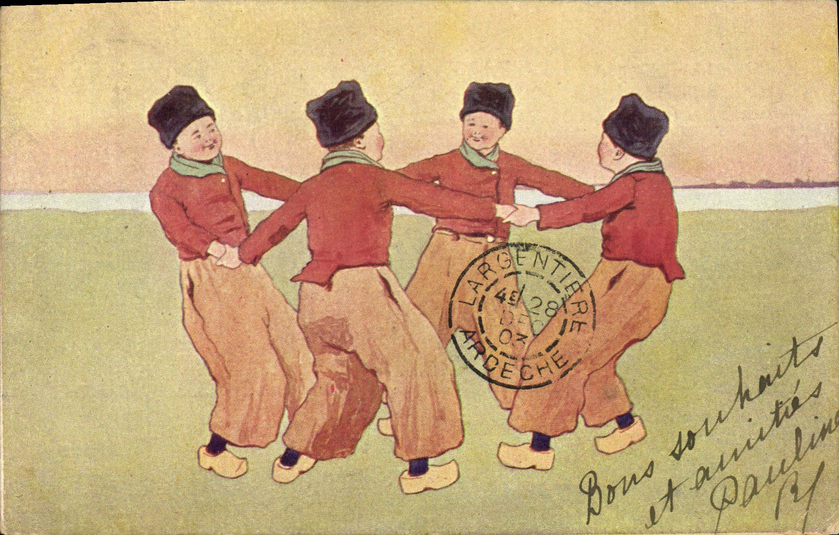 CPA Fantaisie Enfants