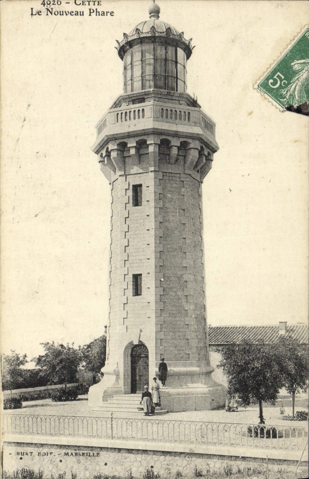 CPA Phare Cette Le nouveau Phare