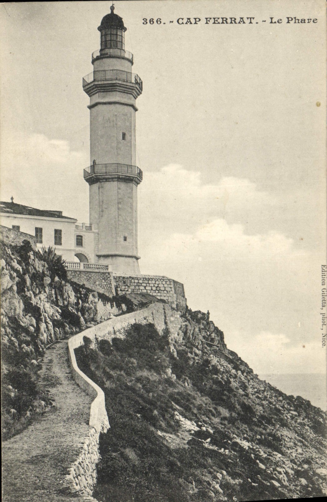 CPA Phare Cap Ferrat