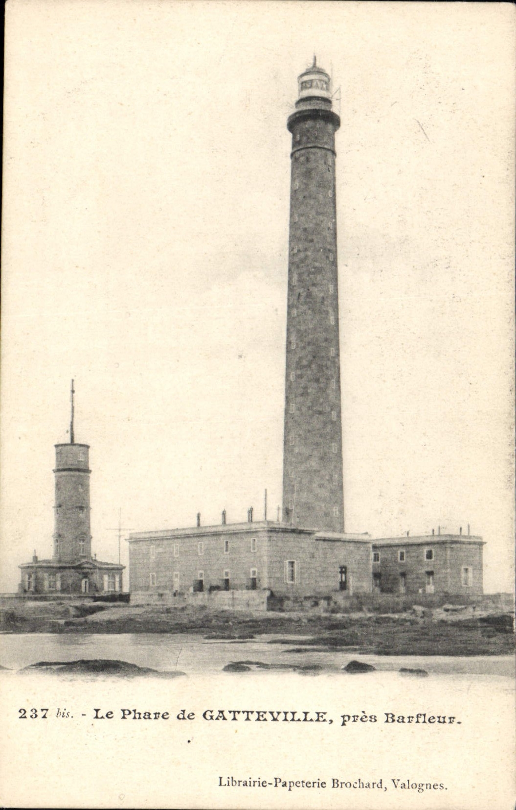 CPA Phare de Gatteville pres Barfleur