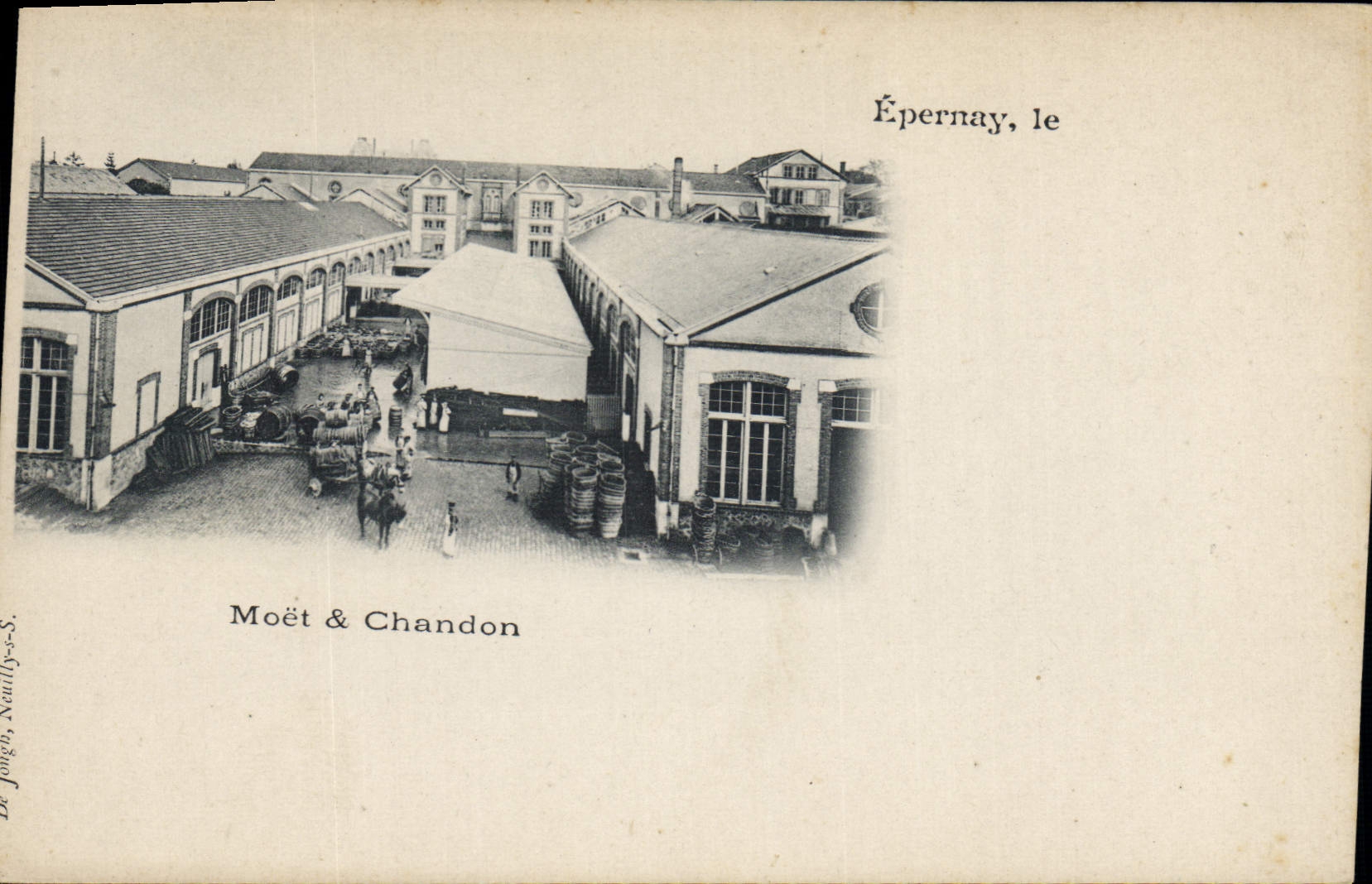 CPA Folklore Vin Vendange Champagne Epernay Moet & Chandon 