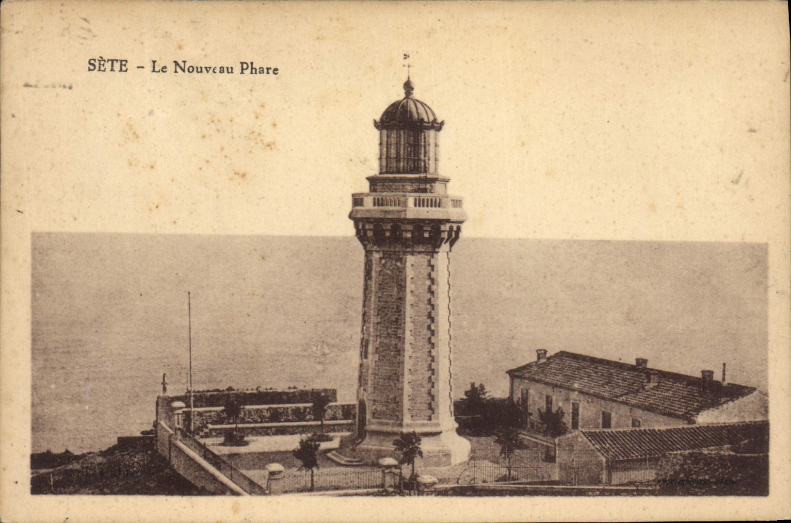 CPA Sete Le nouveau Phare 