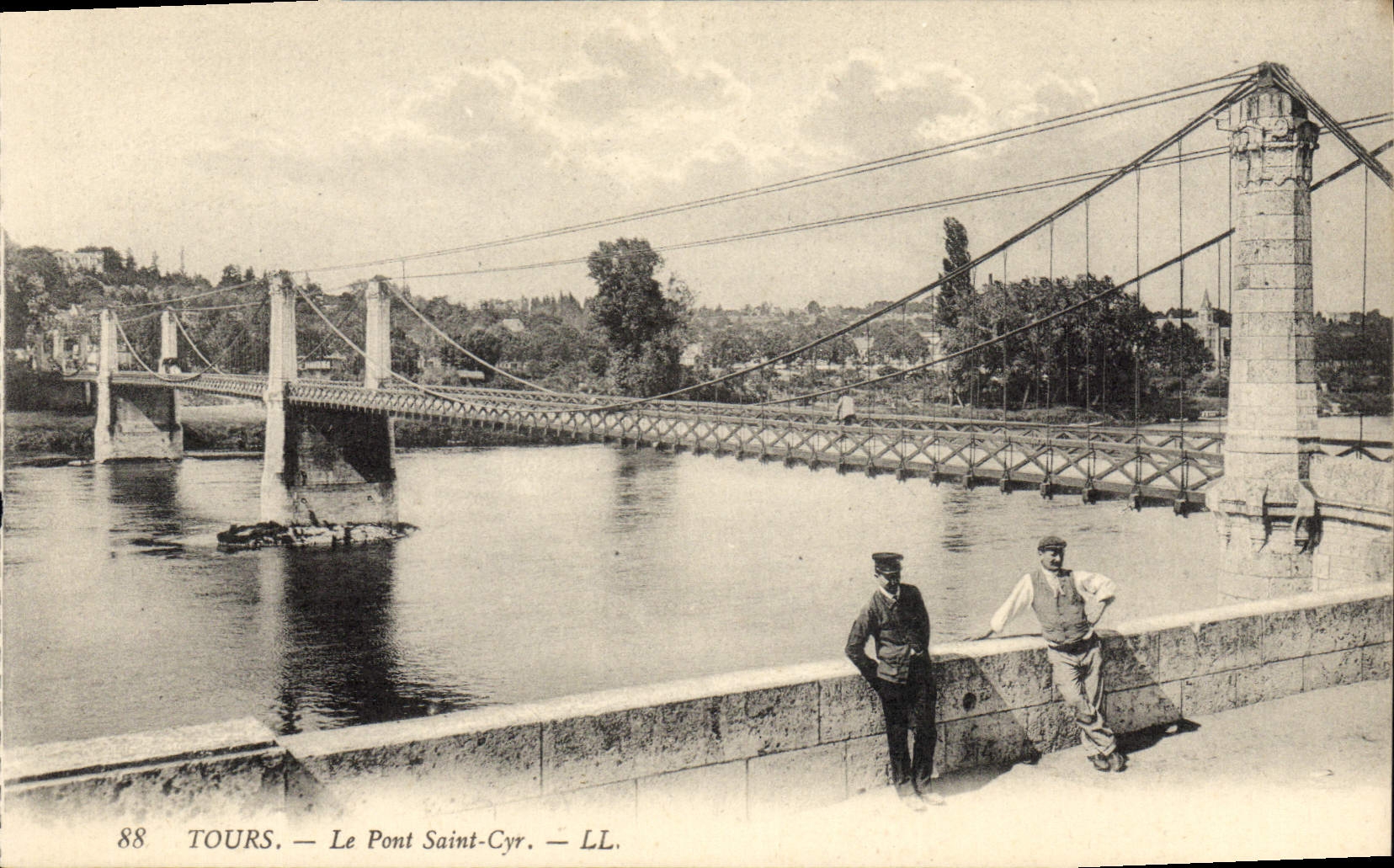 Vintage Postcard Holy Bridge Cyr Turns