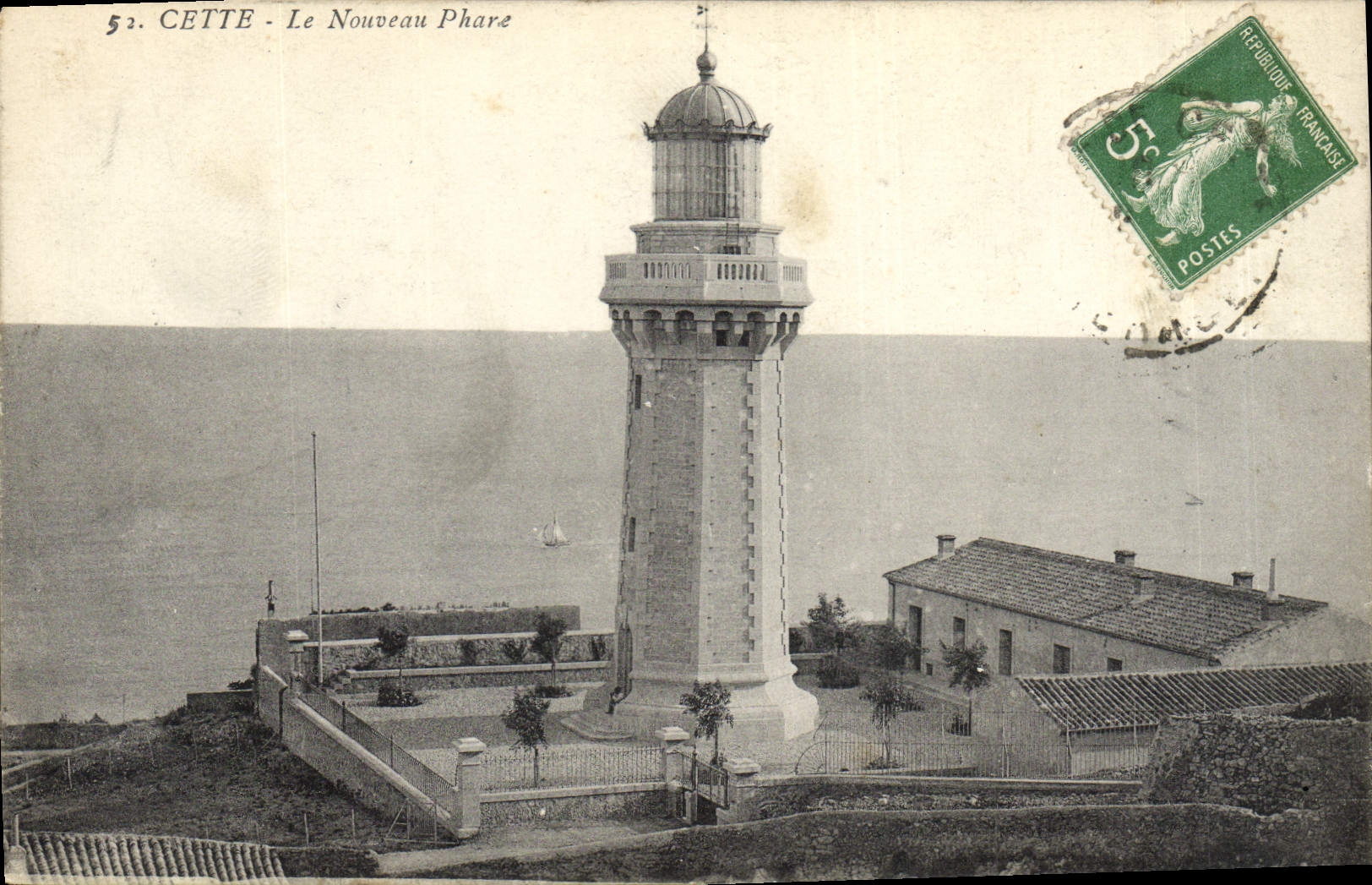 CPA Cette Le nouveau Phare 