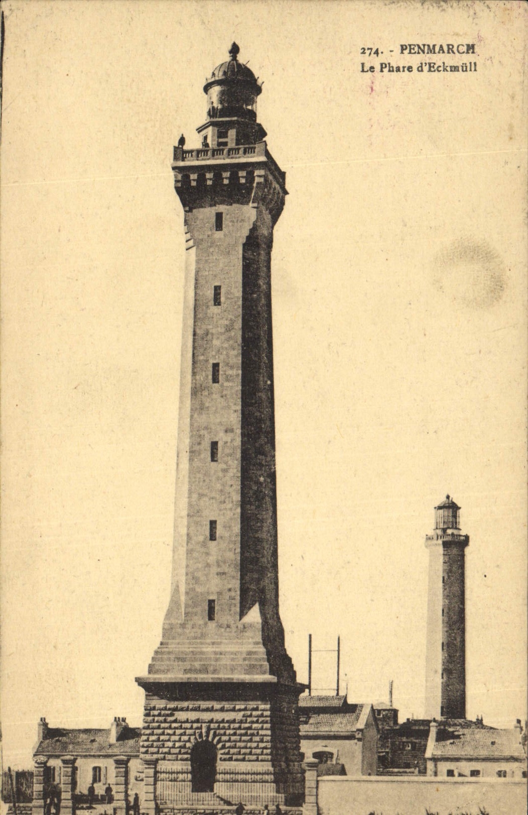 CPA Phare d'Eckmuhl Penmarch