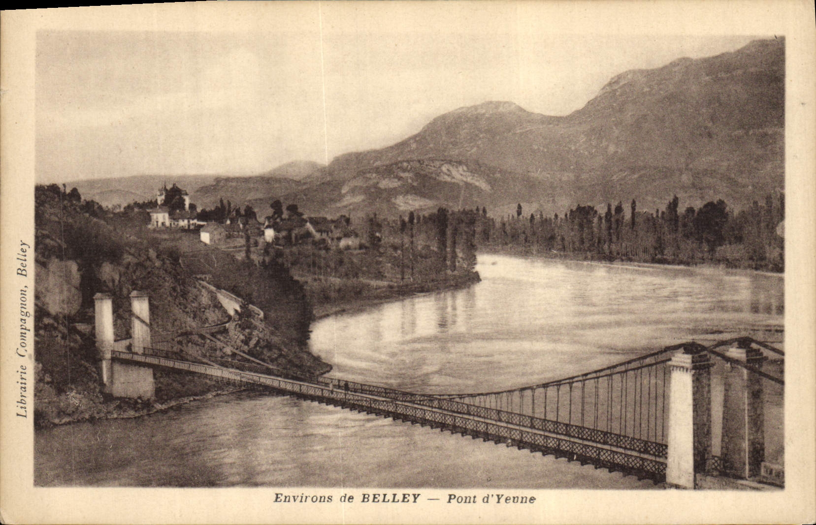 CPA Pont d'Yenne Environs de Belley