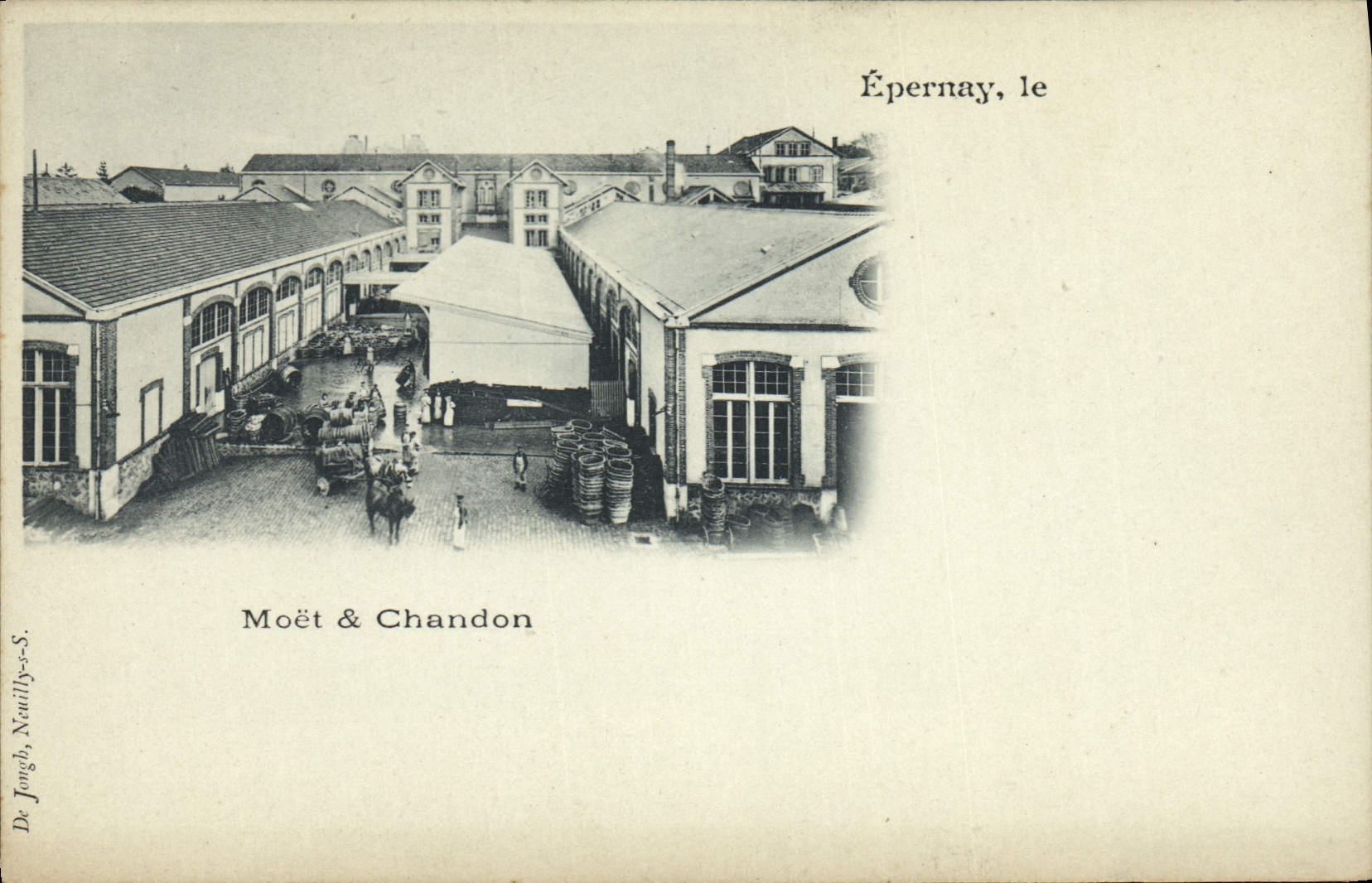 CPA Folklore Vin Vendange Champagne Moet & Chandon Epernay