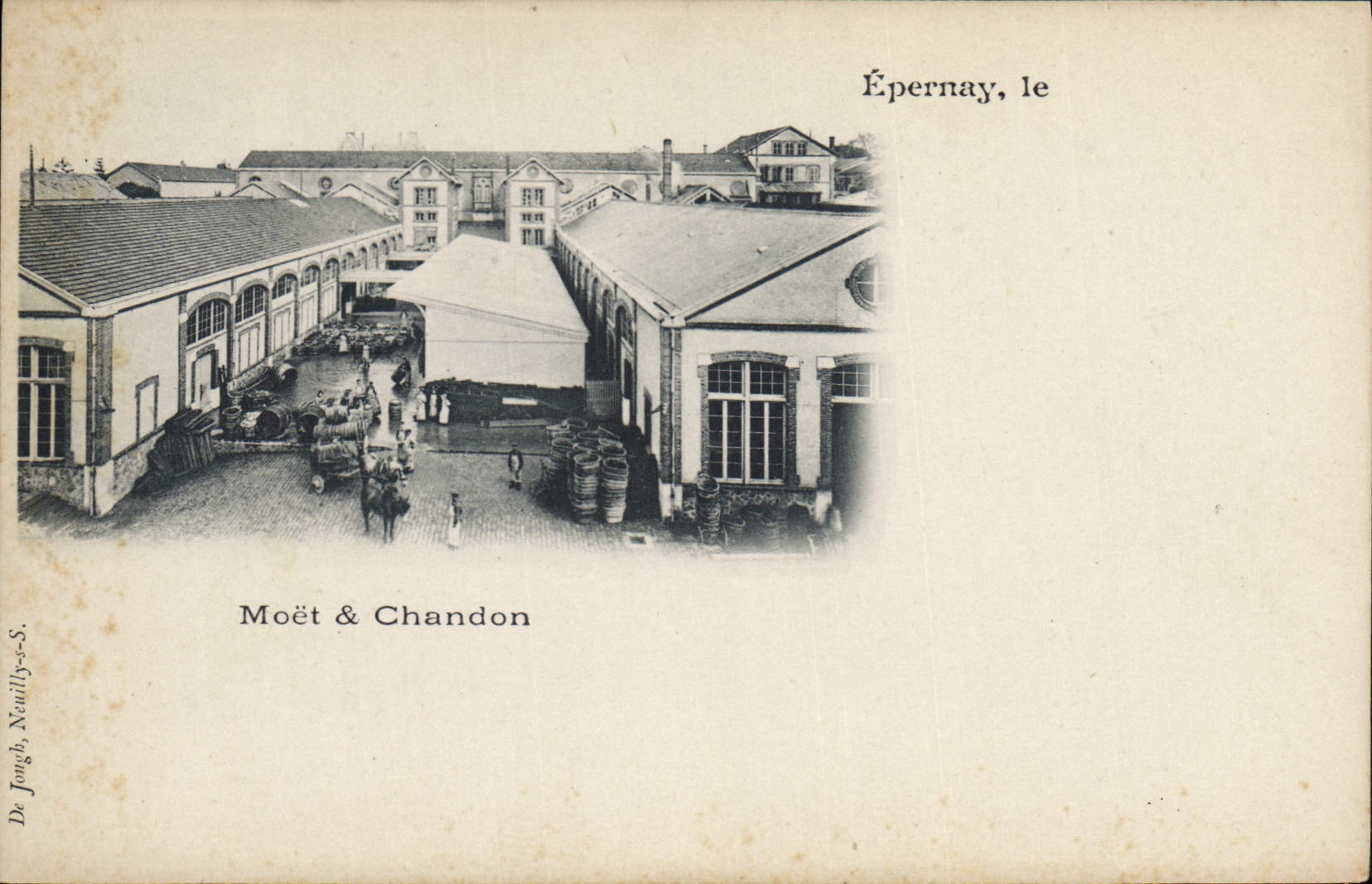 CPA Folklore Vin Vendange Champagne Moet & Chandon Epernay