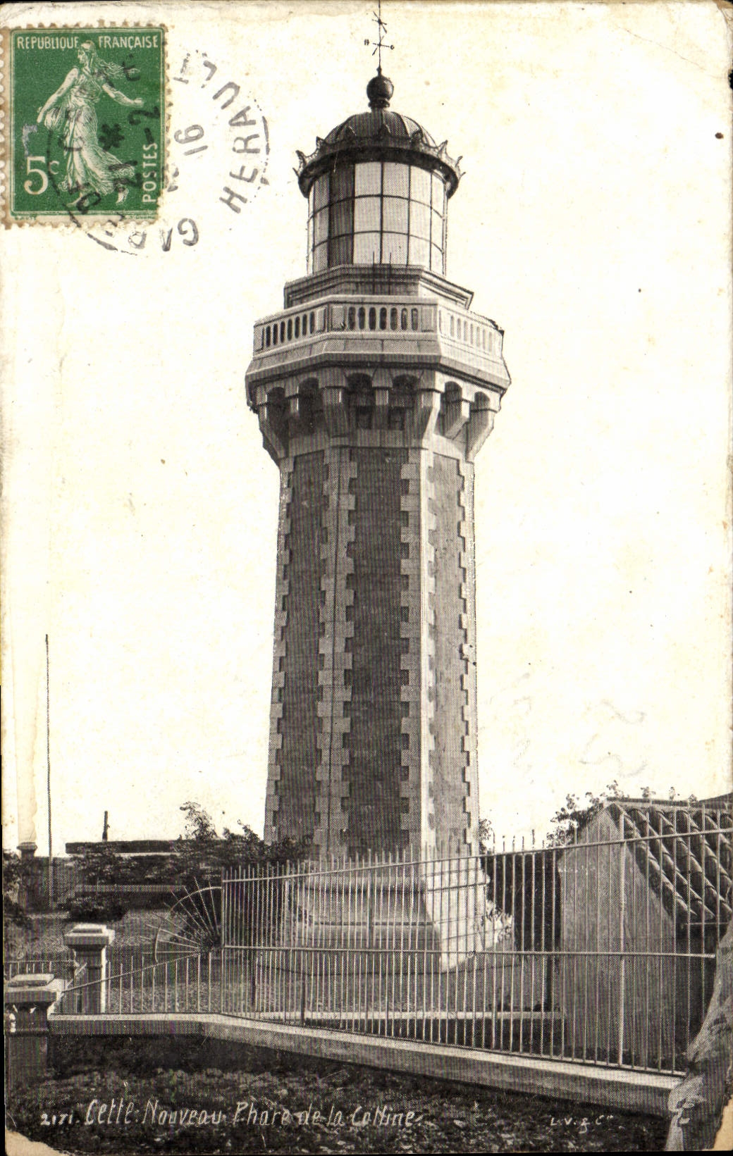 CPA Cette Nouveau Phare de la colline 