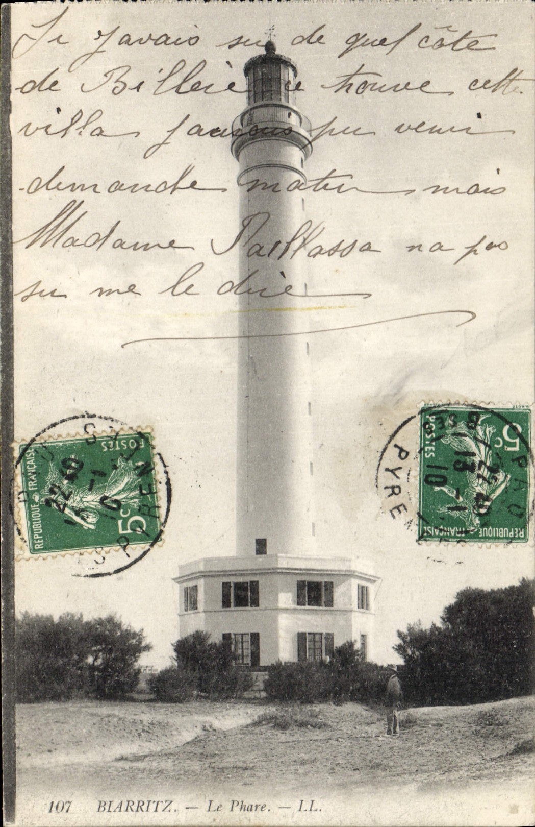 CPA Phare Biarritz
