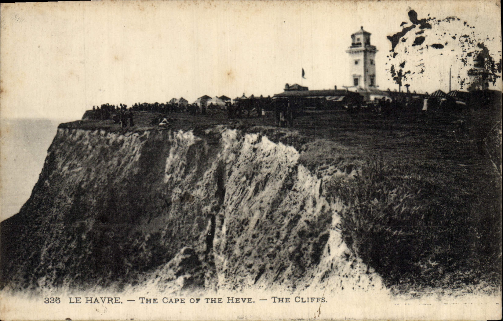 CPA Phare Le Havre The cape of the Heve