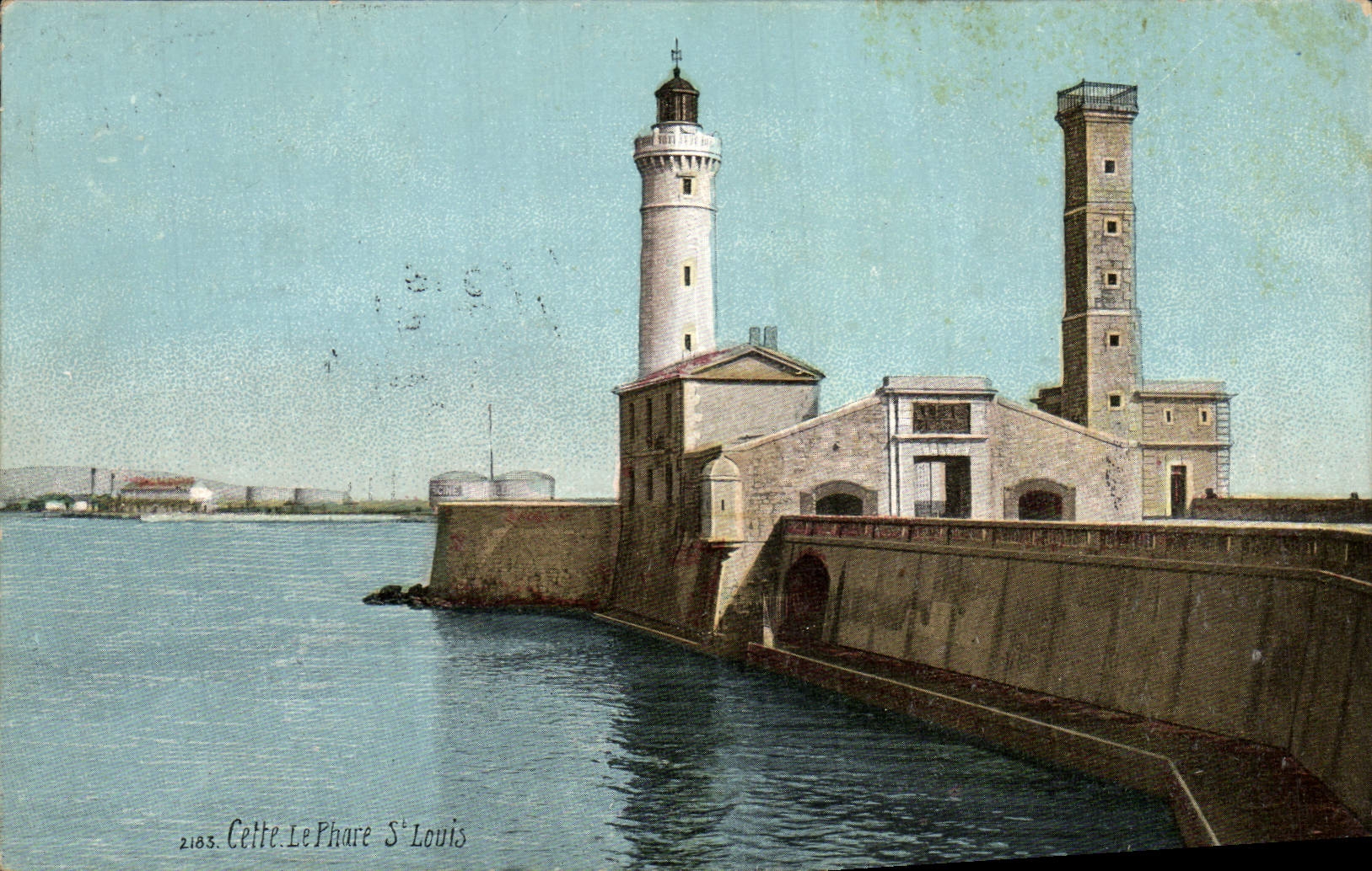 CPA Cette Le Phare St Louis