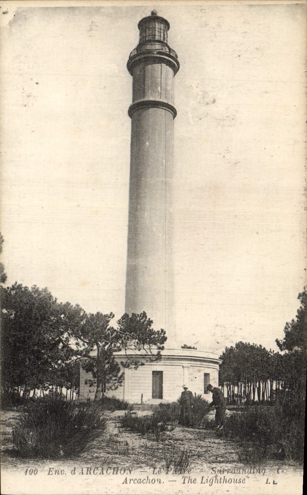 Vintage Postcard Surroundings of Arcachon the Headlight
