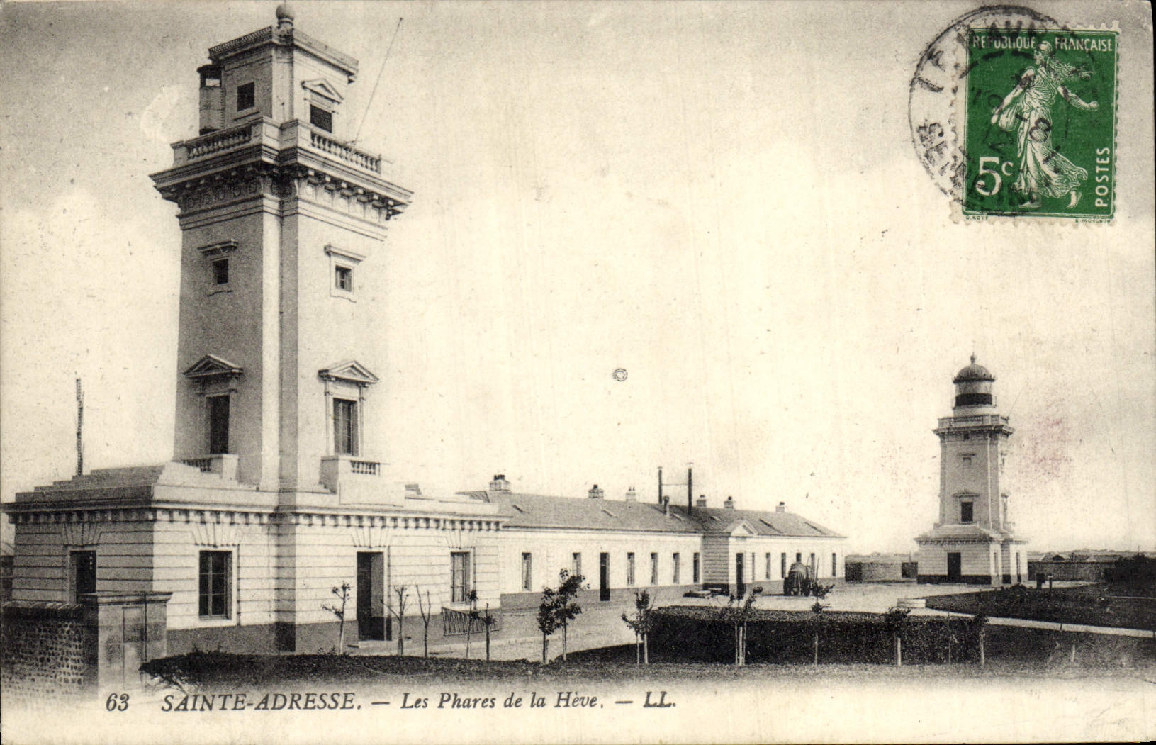 CPA Phare Sainte Adresse Les phares de la Heve