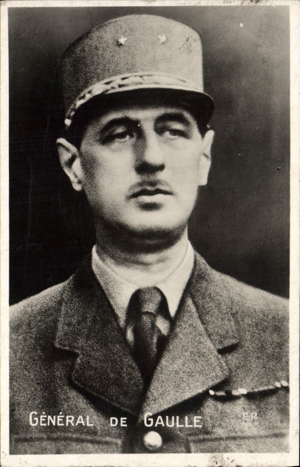 Modern Postcard Militaria General de Gaulle
