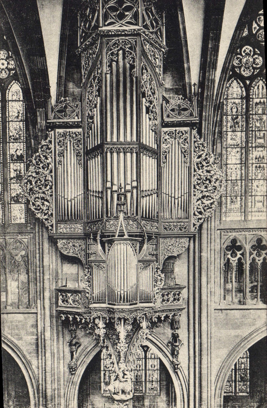 Postal Órgano Estrasburgo