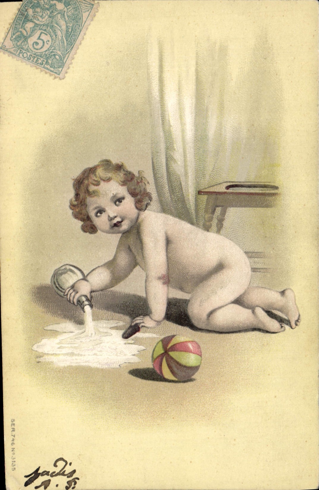 CPA Fantaisie Enfant 